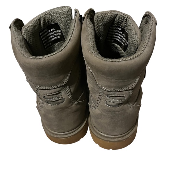 Lugz Men\'s Boots Size 12 Gray Suede Slip resistant